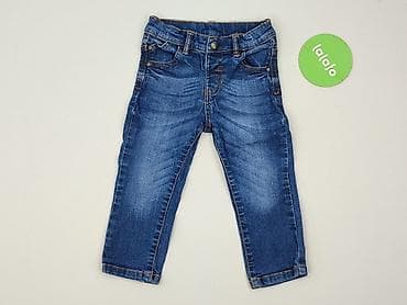 bluzki dla niskich: Spodnie jeansowe, 12-18 miesięcy, stan - Idealny — 2
