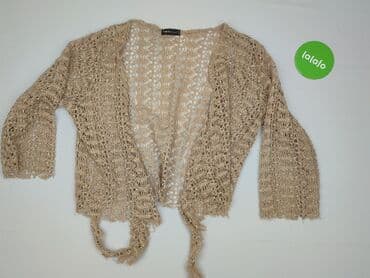 sweter z transparentnymi rękawami: Kardigan damski, rozmiar L — 2