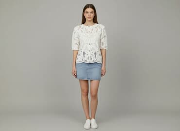 ubrania na szydełku krok po kroku: Kardigan damski, rozmiar S — 1