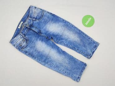 wysokie trampki do krótkich spodni: Spodnie 3/4 damskie, rozmiar M — 2