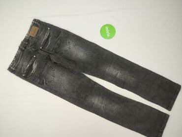 spodnie woskowane damskie stradivarius: Bershka, Jeansy dla mężczyzn, rozmiar S — 3