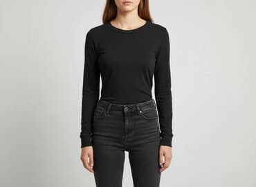 bluzki basic czarne: Wassyl, Bluzka damska, S — 6