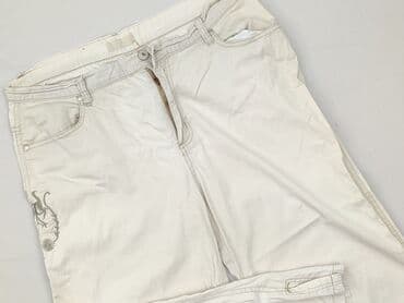 Material trousers for women, size XL (EU 42)