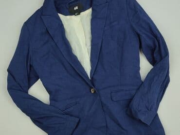niebieska marynarka damska hm: H&M, Marynarka damska, rozmiar S — 2