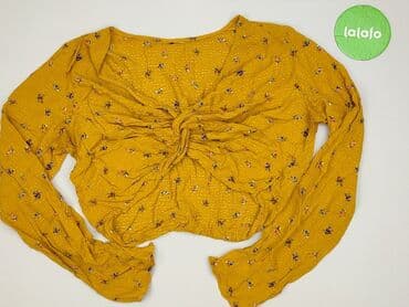 bluzki z łączonych materiałów: Bluzka damska, rozmiar M — 2