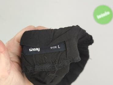 krótsze od rajstop: Sinsay, Szorty damskie, rozmiar L — 4