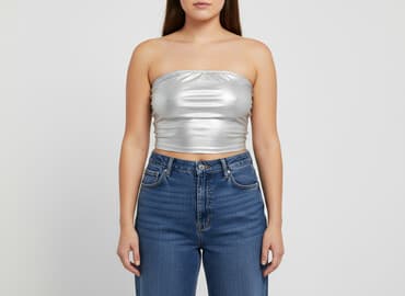 satynowa sukienka: Shein, Top damski, rozmiar XL — 6