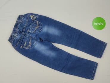 stradivarius daily bluzka: Spodnie jeansowe, 8 lat, 122/128, stan - Idealny — 3