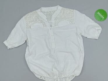 bluzka z cekinami damska: Women's blouse, size S — 3