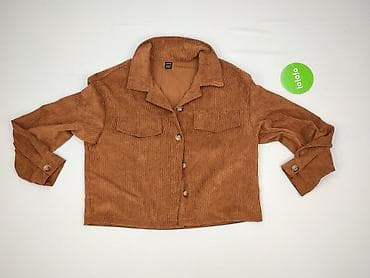 kody shein: Krótka koszulowa kurtka sztruksowa SHEIN – damska - Marka: SHEIN - — 2