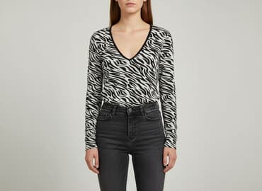 buty zimowe stradivarius: Stradivarius, Bluzka damska, rozmiar S — 6