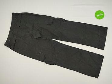 cargo wide leg: Spodnie cargo damskie, rozmiar M — 3