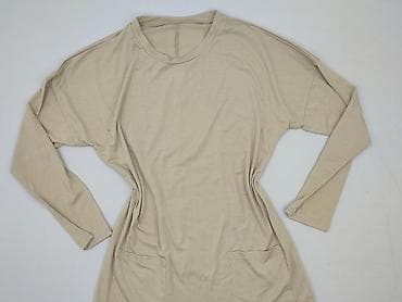 beżowy sweter: Tunika damska, rozmiar M — 1