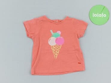 różowa koszulka niemiec: T-shirt, 3-6 months, condition - Good — 2