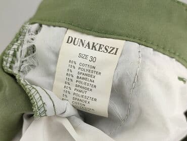 oliwkowe buty: Spodnie materiałowe damskie, rozmiar M — 5