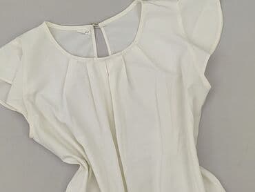 biale bluzki z kolnierzykiem: Bluzka damska, rozmiar M — 1