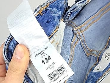 sweaters h: Spodnie jeansowe, Cubus, 9 lat, 128/134, stan - Idealny — 6