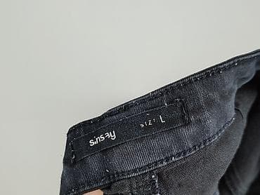 black true jeans: Jeansy damskie, rozmiar L — 4