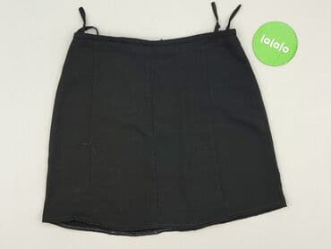 czarne spódniczka plisowane: Bianca, Spódnica damska, M — 3