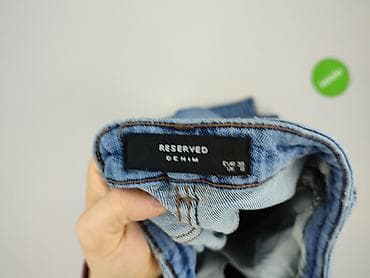 buty ustka: Denim, Jeansy damskie, rozmiar S — 4