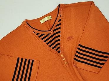 bordowy sweter: Sweter damski, rozmiar 2XL — 1