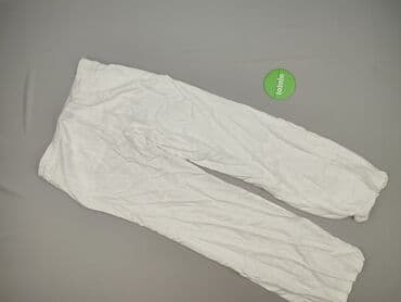 białe spodnie new yorker: BODY FLIRT, Spodnie materiałowe damskie, rozmiar M — 3