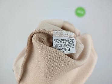 szerokie spodnie pull: PrettyLittleThing, Spodnie materiałowe damskie, rozmiar S — 5