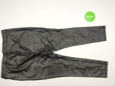 woskowane legginsy z wysokim stanem: JD Williams, Legginsy Ze skóry ekologicznej damskie, rozmiar 3XL — 3