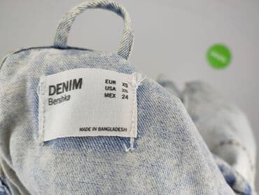 bluzki bershka: Bershka, Kurtka jeansowa damska, rozmiar XS — 4