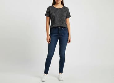 t shirty w grochy: C&A, T-shirt damski, rozmiar XL — 7