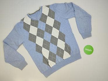 sweter kopertowy dekolt: Sweter dla mężczyzn, rozmiar XL — 2