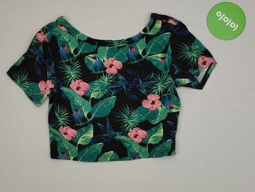 bluzki z printem: Sinsay, Top damski, rozmiar M — 2