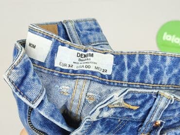 bershka spodnie mom: Bershka, Szorty damskie, rozmiar 2XS — 5