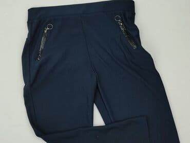 jeansy jogger damskie: Spodnie 3/4 damskie, rozmiar L — 1