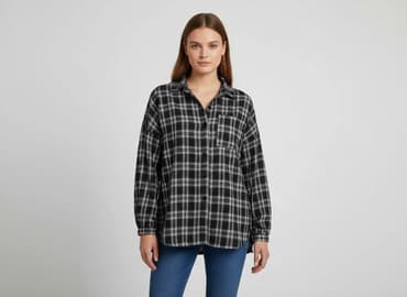 koszula w kratę damska shein: Shein, Koszula damska, rozmiar S — 1