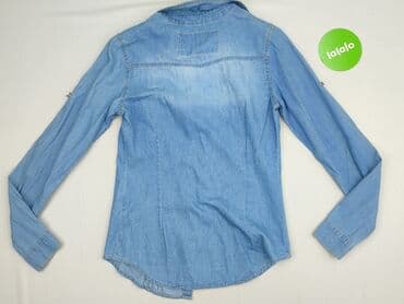 jeansy z asymetrycznym zapieciem: Koszula damska, rozmiar S — 3