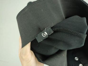 woskowane legginsy z wysokim stanem zara: C&A, Spodnie materiałowe damskie, rozmiar S — 5