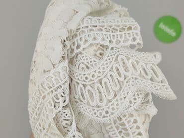 bluzka z aplikacją h: Top damski, S — 4