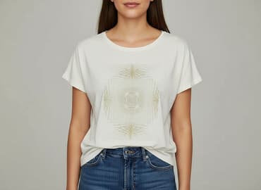 reserved t shirty damskie wyprzedaż: T-shirt damski, rozmiar S — 1