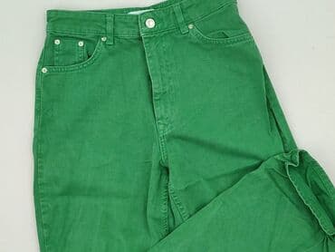 zielone jeansy: Denim, Jeansy damskie, rozmiar S — 1