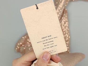 jaki kolor rajstop do złotej sukienki: Shein, Sukienka damska, rozmiar XS — 6