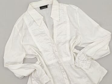 dluga biala koszula: Promiss, Bluzka damska, rozmiar L — 1