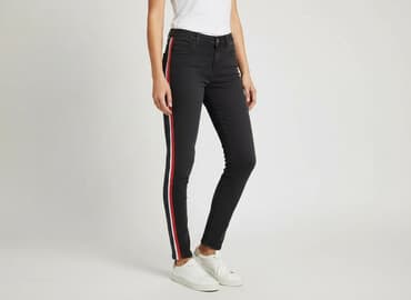 goodies jeans woskowane: Goodies, Jeansy damskie, rozmiar S — 7