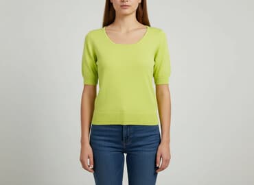 długość koszulki a wzrost: Bpc, Bluzka damska, S — 6