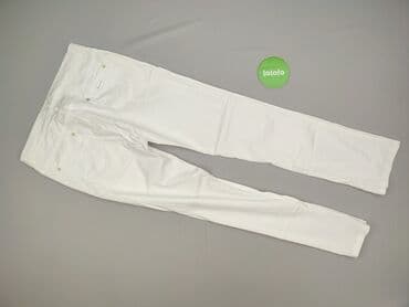 skinny zimowe ciepłe dżinsy: Jeansy damskie, rozmiar XL — 3