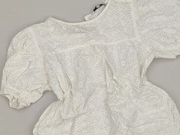 białe bluzki z haftem angielskim: Next, Bluzka damska, rozmiar M — 1