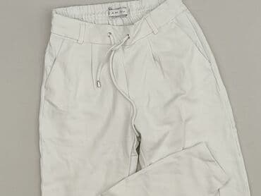 spodnie jogger damskie z łańcuszkiem: Amisu, Spodnie materiałowe damskie, XS — 1