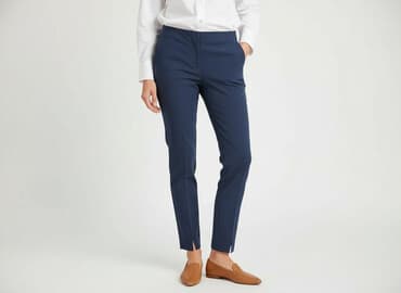 leginsy reserved: Spodnie materiałowe damskie, rozmiar L — 1