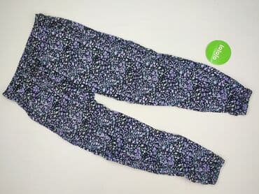 legginsy damskie kwiaty: Spodnie materiałowe damskie, rozmiar M — 2