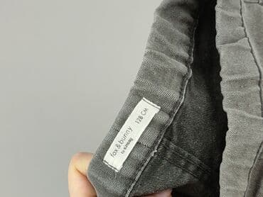 modne jeansy: Jeans, Fox&Bunny, 8 years, 122/128, condition - Perfect — 4